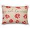 C'est la Vie Florals Rectangle Throw Pillow